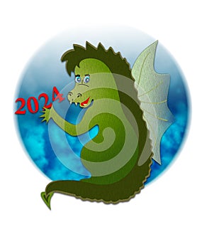 Dragon holds 2024 new year