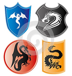 Dragon icons.