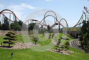 Dragon Khan in Portaventura.