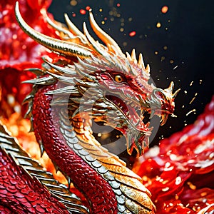 Dragon Lantern for celebrating Spring Festival