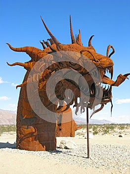 Dragon - Metal Sculpture