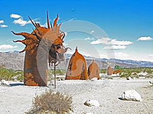 Dragon - Metal Sculpture