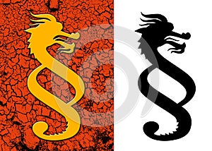 Dragon Paragraph: Law in China (EPS Vector) photo