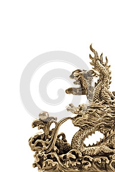 Dragon Sculpture Background