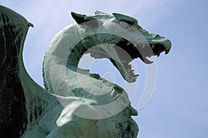 Dragon - symbol of the Ljubljana, Slovenia