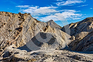 Dragon Tail, Colas de Dragon in Tabernas Desert in Almeria, Spain