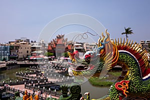 The Dragon and Tiger Pagoda in Kaohsiung