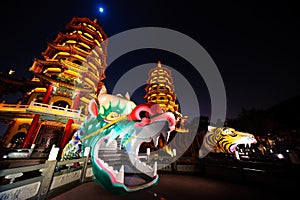 Dragon Tiger Tower of kaohsiung photo