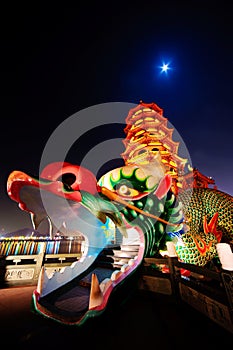 Dragon tower of kaohsiung photo