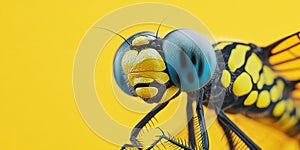 Dragonfly Head Close Up