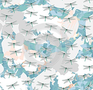 Dragonfly pattern design