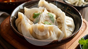 Dragons Breath Dumplings delicious of various. Generative Ai