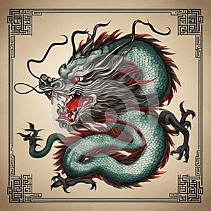 Dragons in China, also known as \