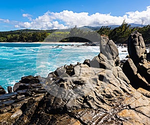 The Dragons Teeth on Makaluapuna Point