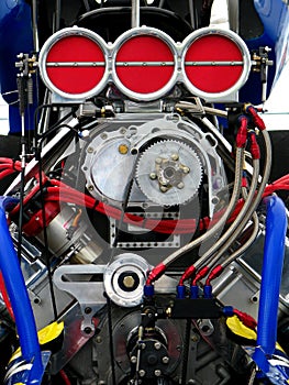 Dragster's engine