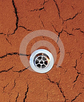 Drain Dry Drought Background