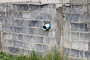 Drain waste water pipe