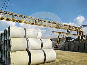 The drainage Cement for Construction.