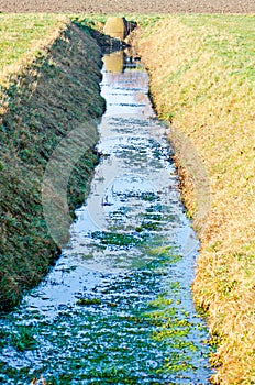 Drainage ditch photo