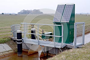 Drainage pumping station.