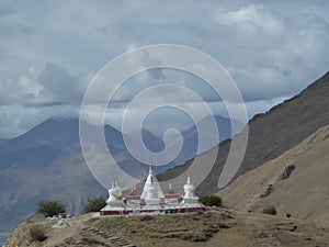 Drak yerpa hermitage cave monastery Tibet