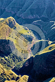 Drakensberg Amphitheatre in South Africa