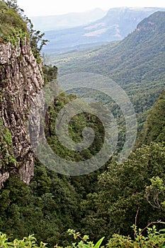 Drakensberg Mountains green canyon, South Africa