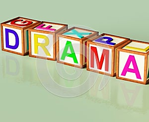Drama Blocks Show Roleplay Theatre Or Production photo