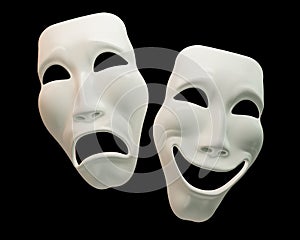 Drama and Comedy Theatre Masks