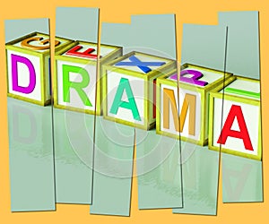 Drama Word Show Roleplay Theatre Or Production