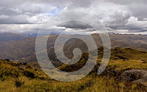 Dramatic Andes Mountains Landscape