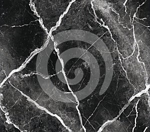 Dramatic Black Marble Texture Elegant Background for Design Projects