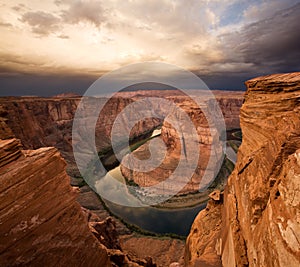 Dramatic Canyon: Horseshoe Bend, Arizona