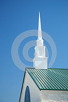 Dramatic Church Spire photo