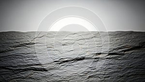 Black Slate Stone Texture Background for Product Display