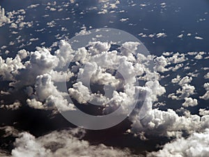 Dramatic Cloud Pattern Ocean