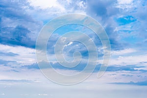 Dramatic cloud sky background