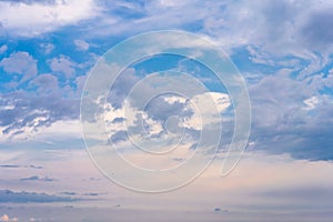 Dramatic cloud sky background