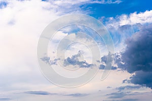 Dramatic cloud sky background