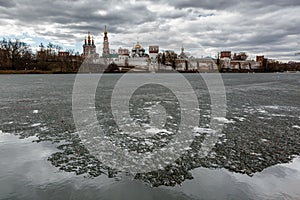 Dramatic Clouds above Novodevichy Convent, Moscow