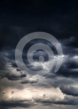 Dramatic Clouds Background