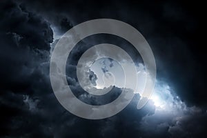 Dramatic Clouds Background