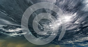 Dramatic Clouds Background