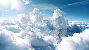 Dramatic Cloudscape Business Background