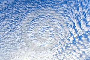 Dramatic cloudscape at dusk