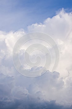 Dramatic cloudscape stormy skies abstract background of clouds