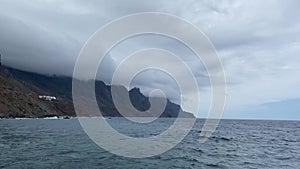 Dramatic coast in Rural de Anaga Park, Tenerife, Spain.