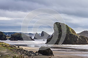 Dramatic coastline classic of the Oregon Coast