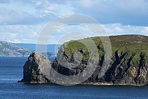 Dramatic coastline seen from Fanad Head