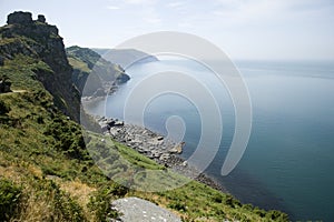 Dramatic coastline at Valley of the Rocks